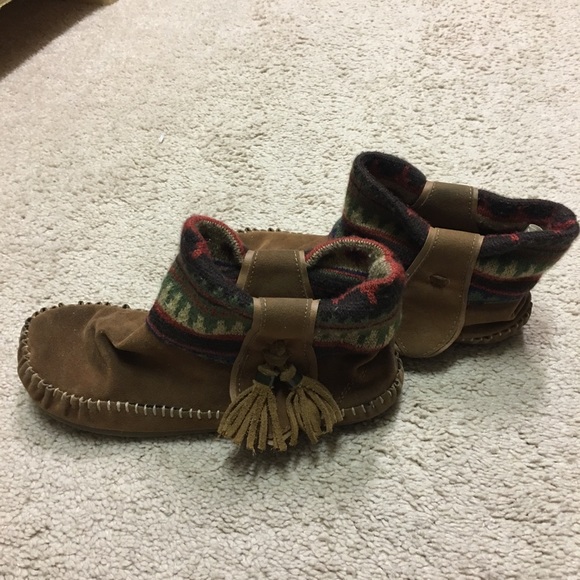 rock and candy moccasins